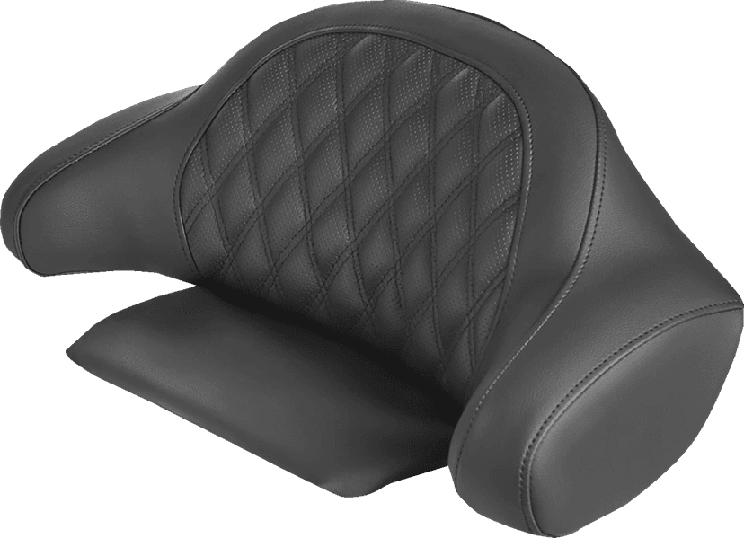 SADDLEMEN 0801-0946 Tour Pak Cover - Lattice Stitched