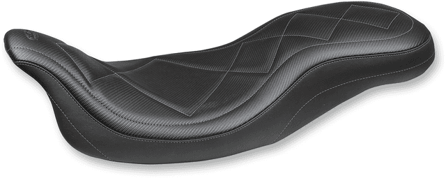 MUSTANG 0801-1057 Super Tripper Seat - Carbon - FL '08-'25