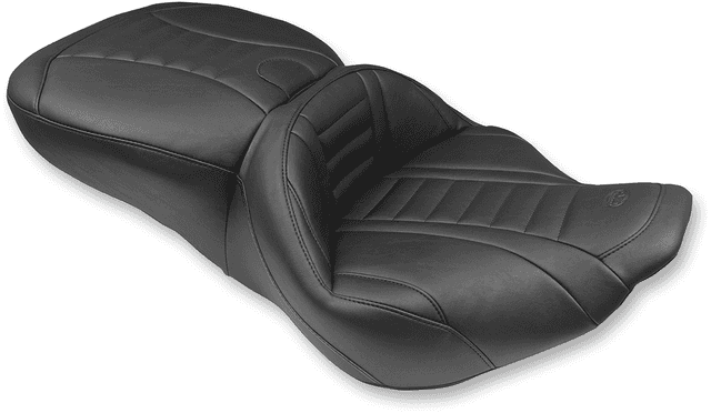 MUSTANG 0801-1062 Deluxe Super Touring Seat - RoadKing '97-'07
