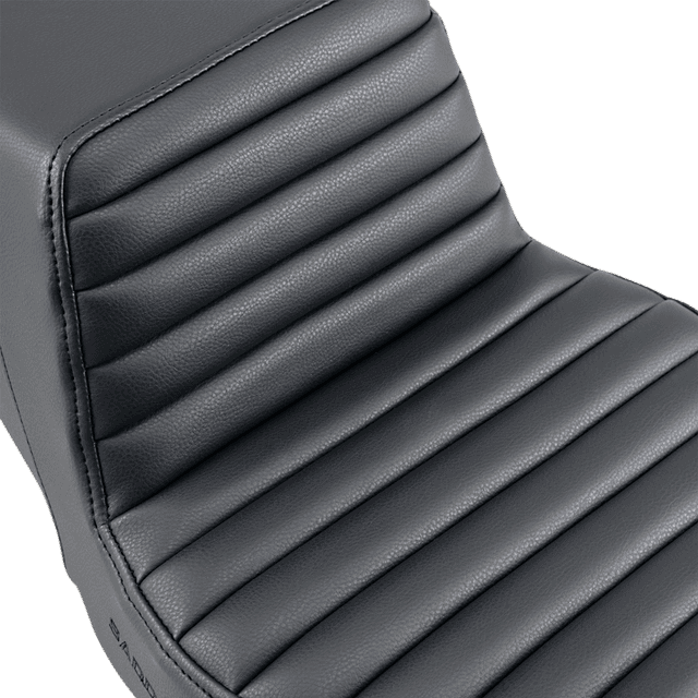 SADDLEMEN 0801-1095 Step-Up Seat - Front Tuck-n-Roll - Black - FLHR/FLHX — image 2 of 2