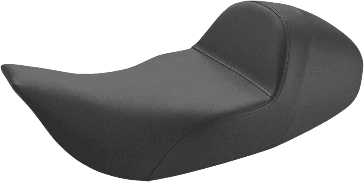 SADDLEMEN 0801-1335 Solo Seat - Low - Plain - FLHR/FLHX '97-'07