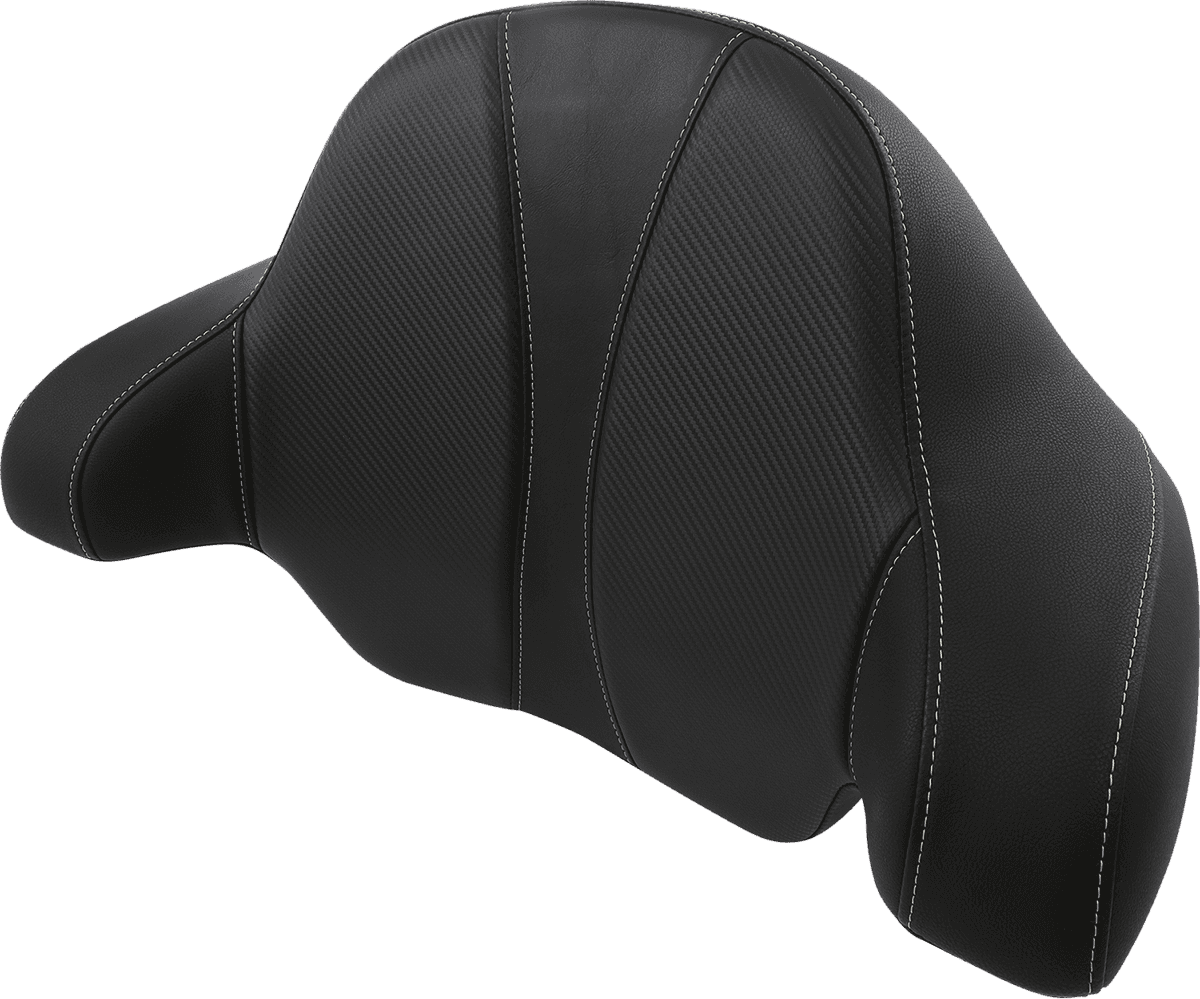 SADDLEMEN 0801-1363 Tour-Pak® Backrest Pad - Dominator Seat - Black - FL '14-'23