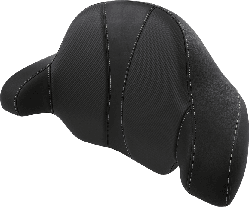 SADDLEMEN 0801-1363 Tour-Pak® Backrest Pad - Dominator Seat - Black - FL '14-'23