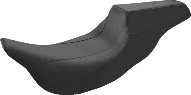 SADDLEMEN 0801-1381 FXR Division Signature Series Seat - Black w/ Gripper - FLH/FLT '08-'23