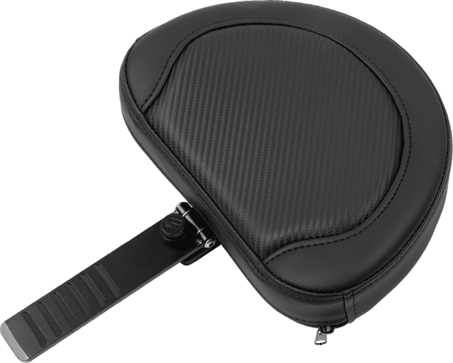 SADDLEMEN 0801-1740 Roadsofa™ Extended Reach Seat - with Backrest - Carbon Fiber - FLTR/FLHX '23-'24 — image 5 of 7
