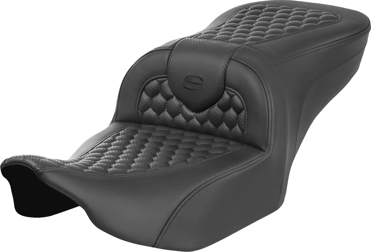 SADDLEMEN 0801-1741 Roadsofa™ Seat - without Backrest - Honeycomb - FLTR/FLHX '23-'24