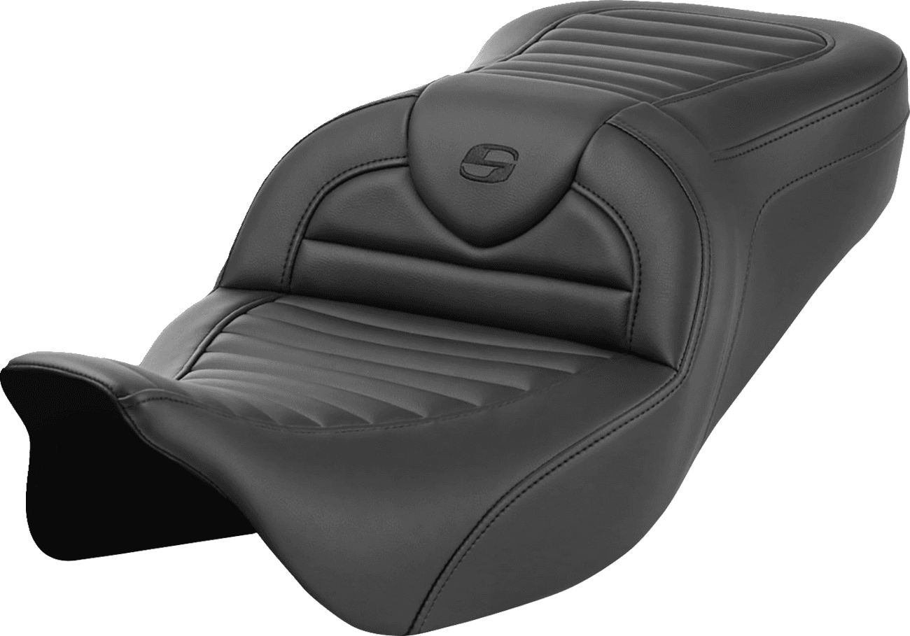 SADDLEMEN 0801-1820 Roadsofa™ Seat - without Backrest - Tuck-n-Roll - FL '08-'23