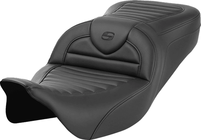 SADDLEMEN 0801-1820 Roadsofa™ Seat - without Backrest - Tuck-n-Roll - FL '08-'23