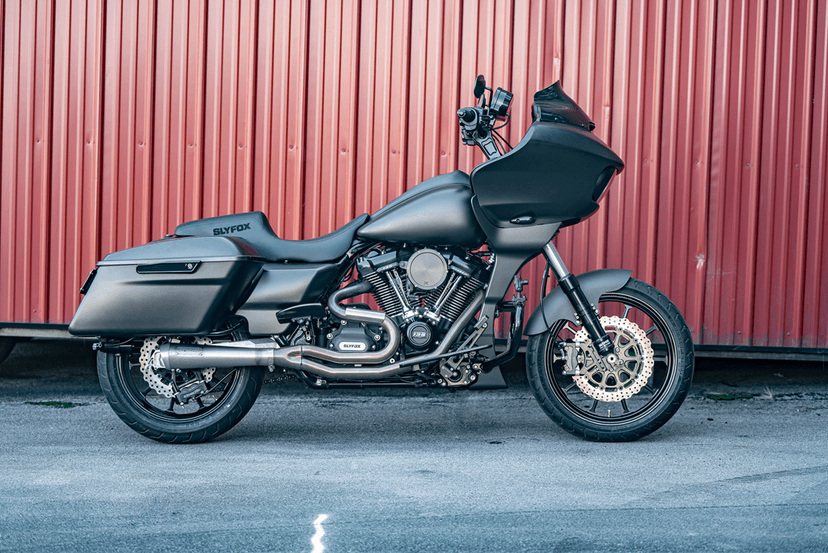 SLYFOX 0801-1839 Drifter Tour Seat - Vinyl w/ Slipstop - Black Logo - FL '23-'24 — image 5 of 5