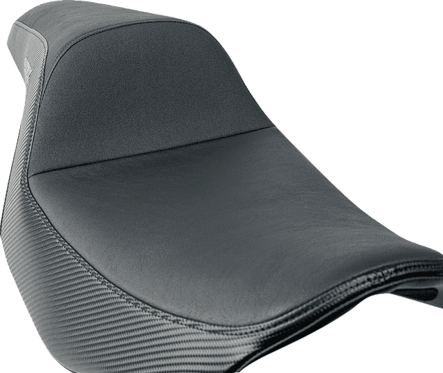 SLYFOX 0801-1840 Drifter Tour Seat - Vinyl w/ Slipstop - Gray Logo - FL '23-'24 — image 3 of 4