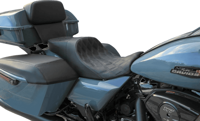 DANNY GRAY 0801-1913 Weekday™ 2-Up Seat - Double Diamond - Gray Stitch - FL '23-'24