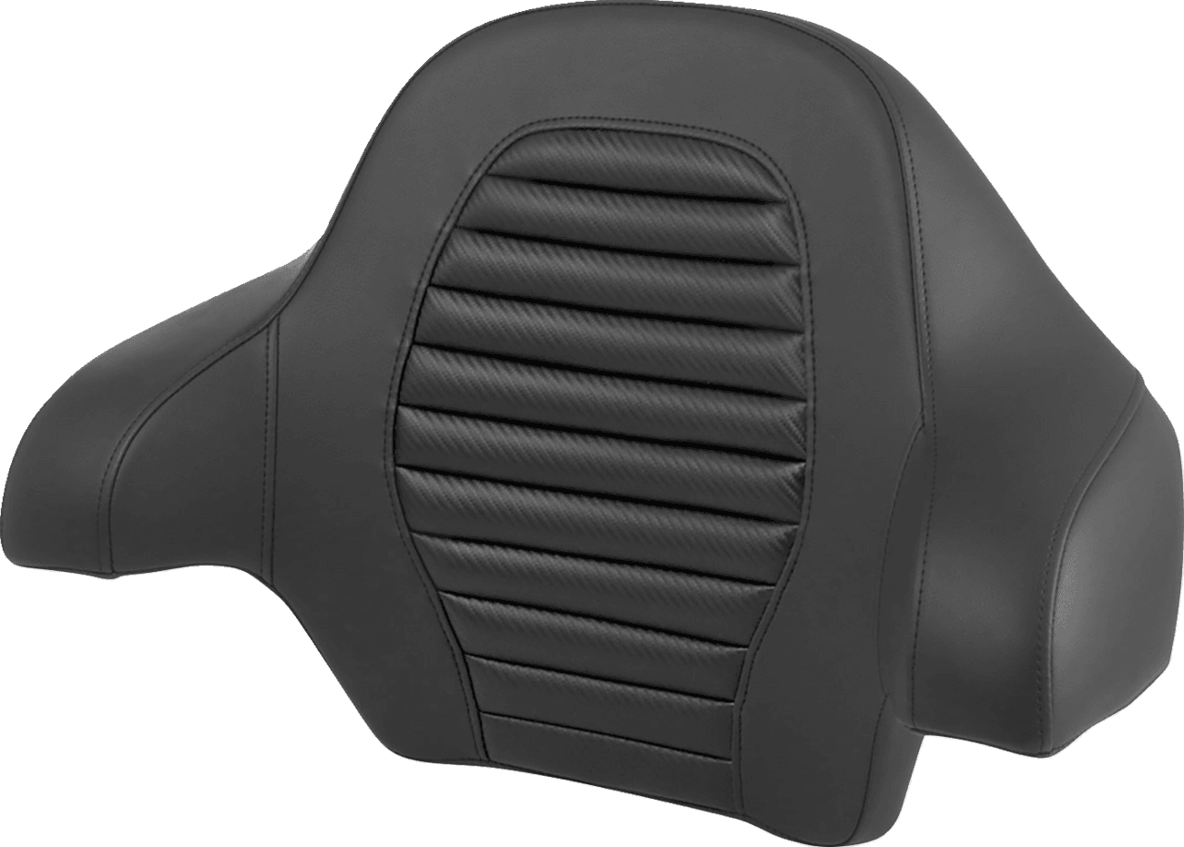 SADDLEMEN 0801-1929 King Tour Pack - RoadSofa™ - Carbon Fiber/Tuck-n-Roll