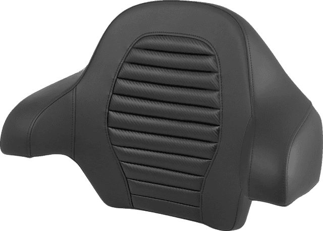 SADDLEMEN 0801-1929 King Tour Pack - RoadSofa™ - Carbon Fiber/Tuck-n-Roll