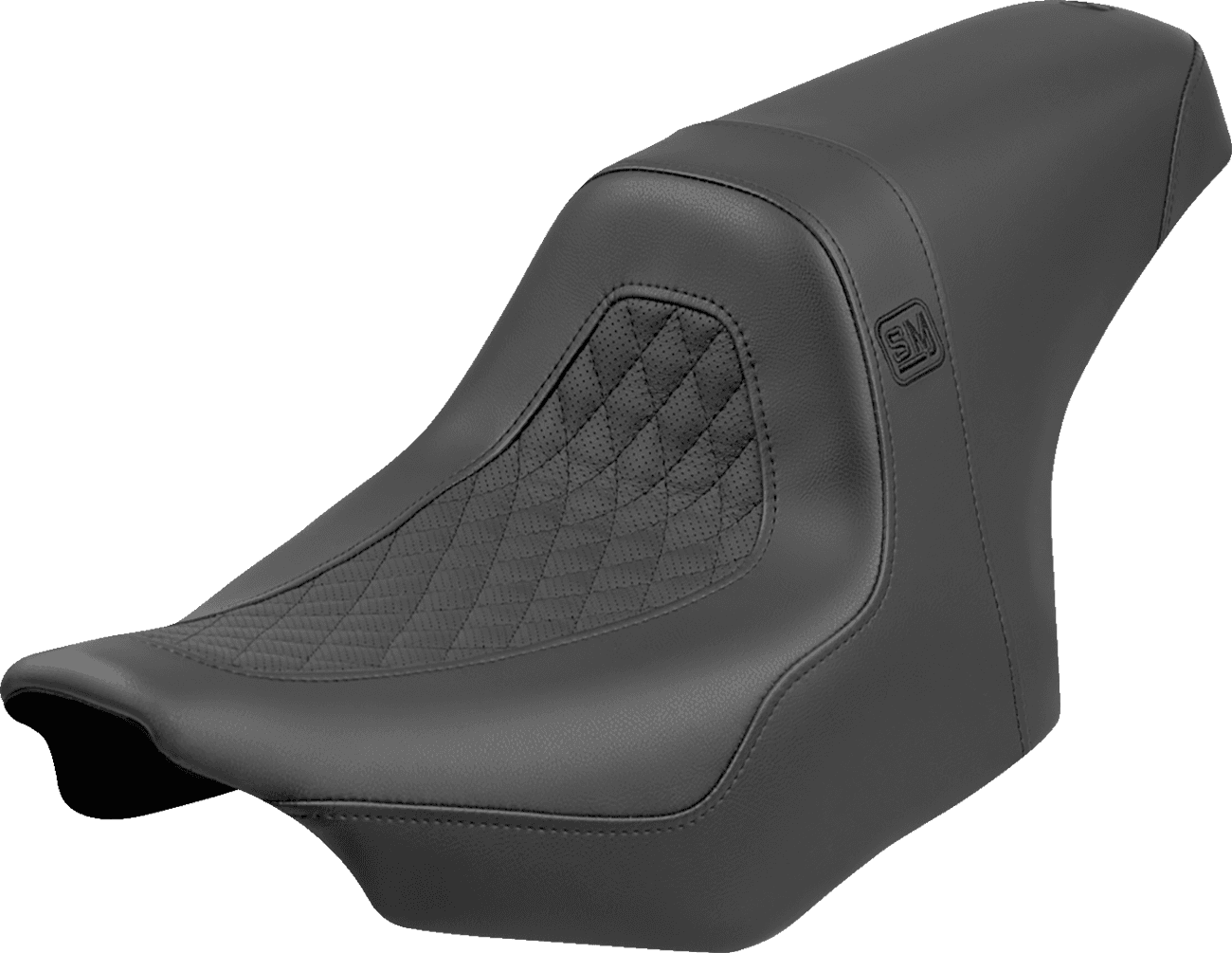 SADDLEMEN 0801-1984 Speed Merchant Pro Series Seat - Black - FLH/FLT '23-'24
