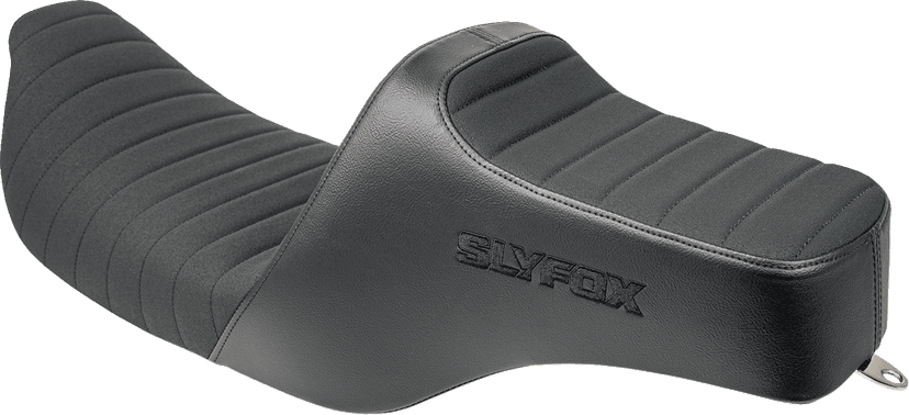 SLYFOX 0801-1992 High Noon Seat - Vinyl - Classic Stitch - Black Logo - FL '97-'07 — image 4 of 4