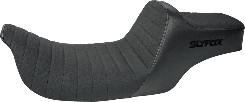 SLYFOX 0801-1992 High Noon Seat - Vinyl - Classic Stitch - Black Logo - FL '97-'07 — image 1 of 4