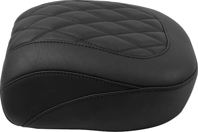 MUSTANG 0801-2016 Wide Tripper™ Seat - Passenger - Black Stitching - FLT/FLH '23-'25 — image 1 of 2