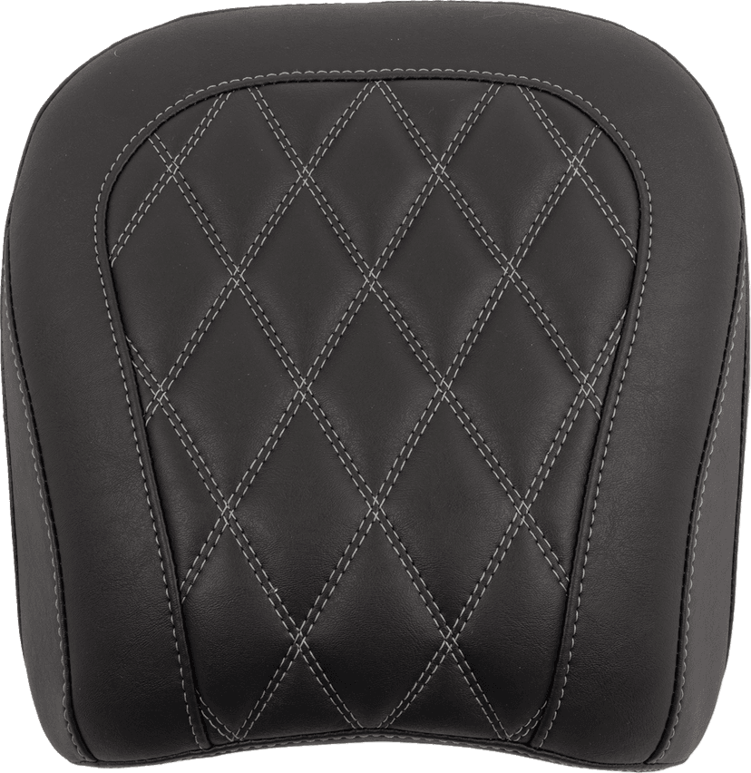 MUSTANG 0801-2019 Wide Tripper™ Seat - Passenger - Gun Metal Stitching - FLT/FLH '23-'25 — image 2 of 2