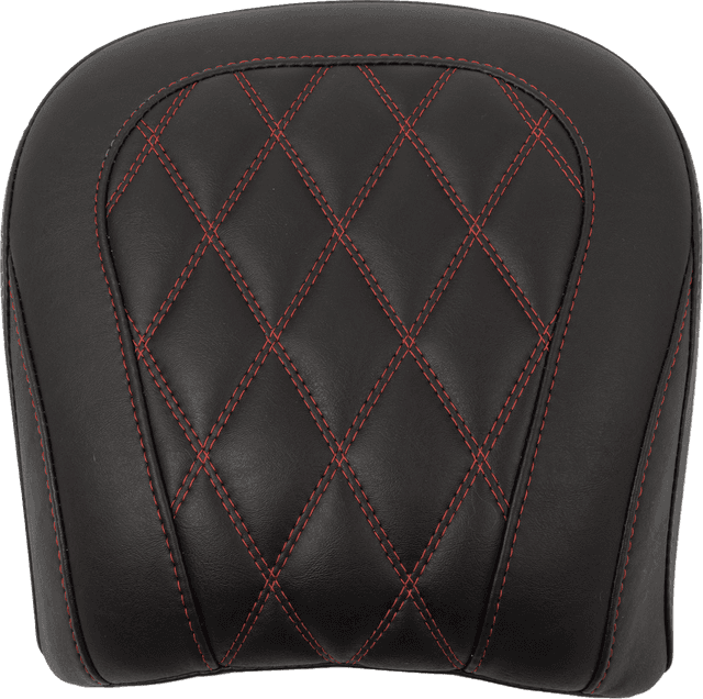 MUSTANG 0801-2022 Wide Tripper™ Seat - Passenger - Dark Cherry Stitching - FLT/FLH '23-'25 — image 2 of 2