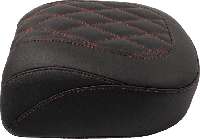 MUSTANG 0801-2022 Wide Tripper™ Seat - Passenger - Dark Cherry Stitching - FLT/FLH '23-'25 — image 1 of 2