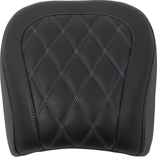 MUSTANG 0801-2028 Wide Tripper™ Seat - Passenger - Sky Blue Stitching - FLT/FLH '23-'25 — image 2 of 2