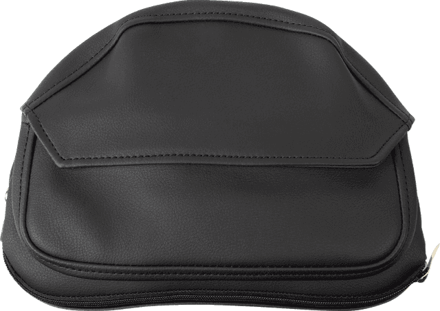 SADDLEMEN 0802-0212 Explorer Special Seat - Studded - w/ Backrest - FXST/FLST '84-'99 — image 3 of 4