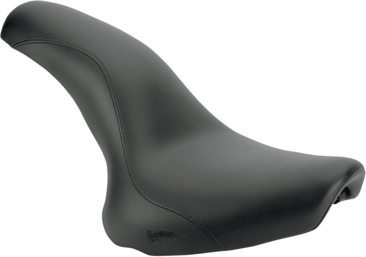 SADDLEMEN 0802-0278 Seat - Profiler™ - Black - Smooth - FL/FX '00-'06