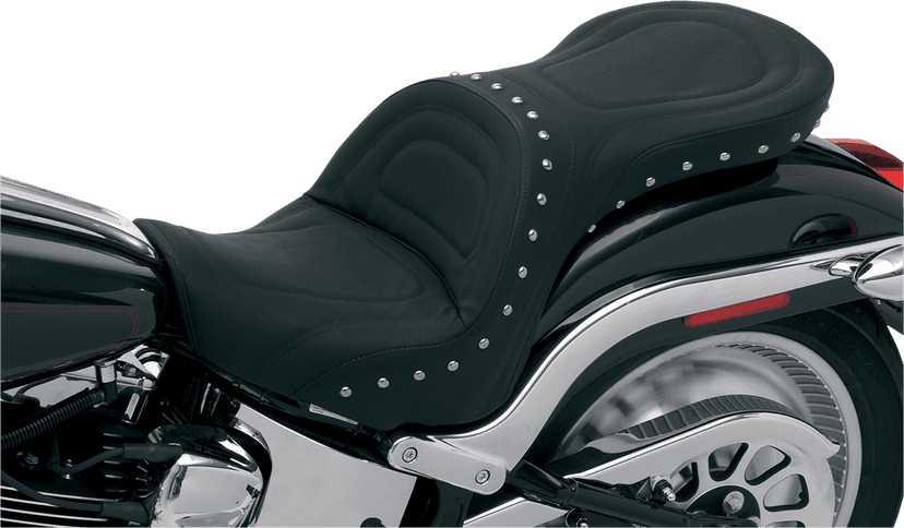 SADDLEMEN 0802-0280 Explorer Special Seat - w/o Backrest - FXSTD '00-'07 — image 3 of 3