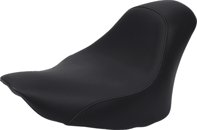 SADDLEMEN 0802-0291 Renegade™ Solo Seat - Smooth - Black - Softail '06-'17 — image 1 of 3