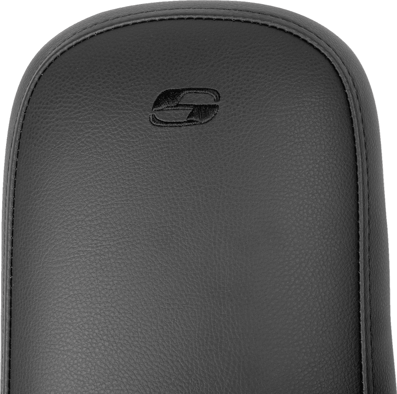 SADDLEMEN 0802-0313 Seat - Profiler™ - Black - Smooth - FLSTF '07-'17