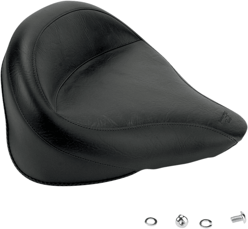 MUSTANG 0802-0456 Wide Vintage Solo Seat - FXST '00-'05 — image 2 of 2