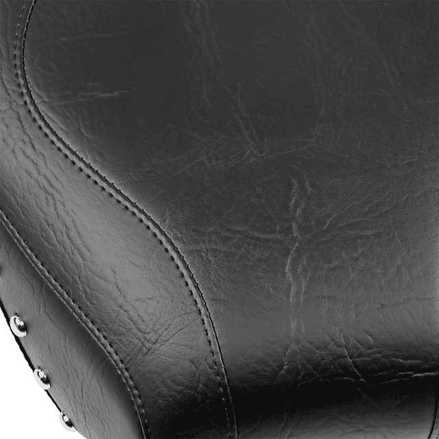 MUSTANG 0802-0460 Wide Rear Seat - Studded - Black - Softail '84-'99 — image 3 of 3