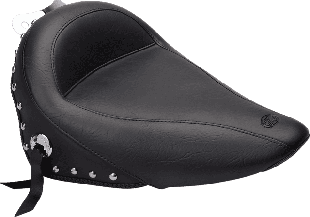 MUSTANG 0802-0478 Studded Solo Seat - FLST '00-'17 — image 1 of 4