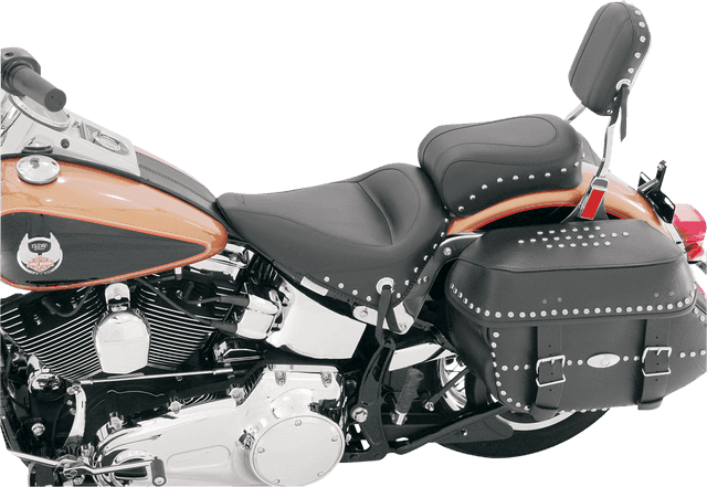 MUSTANG 0802-0478 Studded Solo Seat - FLST '00-'17 — image 4 of 4