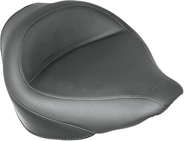 MUSTANG 0802-0524 Wide Vintage Solo Seat - Softail '06-'10