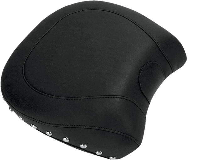 MUSTANG 0802-0535 Wide Rear Seat - Studded - Black - FL/FX '06-'17 — image 1 of 2