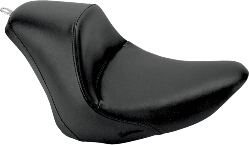 SADDLEMEN 0802-0594 Heels Down Solo Seat - Without Backrest - Plain - Black - FB