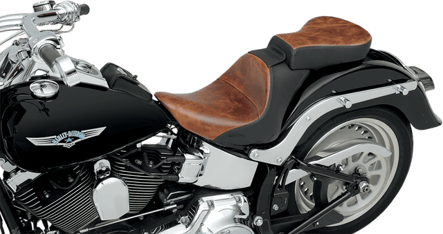 SADDLEMEN 0802-0748 Lariat Seat - Softail '06-'17 — image 2 of 5