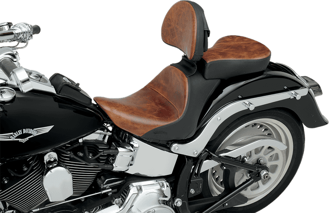 SADDLEMEN 0802-0748 Lariat Seat - Softail '06-'17 — image 4 of 5