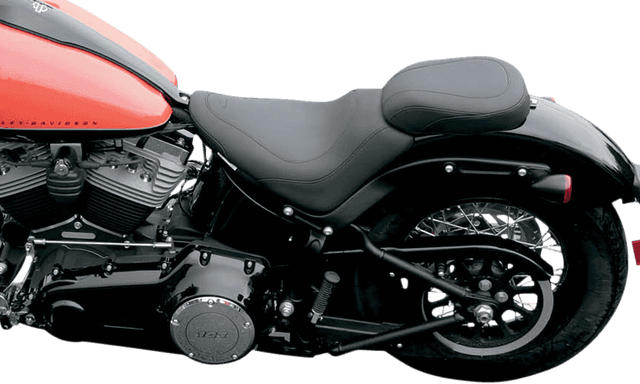MUSTANG 0802-0767 Seat - Wide Tripper™ Solo - without Backrest - Smooth - Black — image 2 of 3