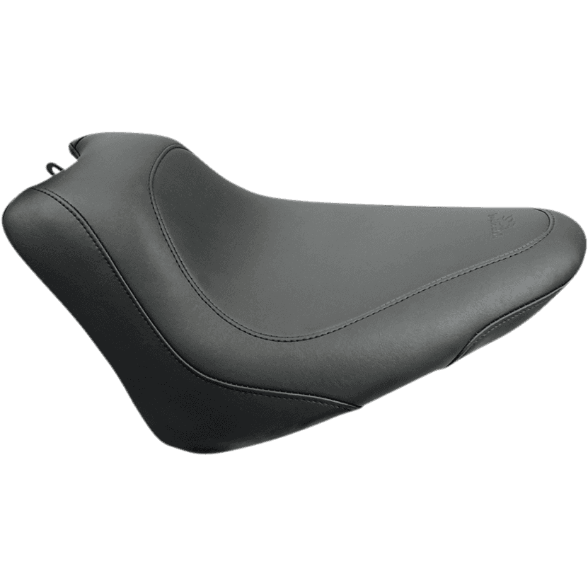MUSTANG 0802-0767 Seat - Wide Tripper™ Solo - without Backrest - Smooth - Black
