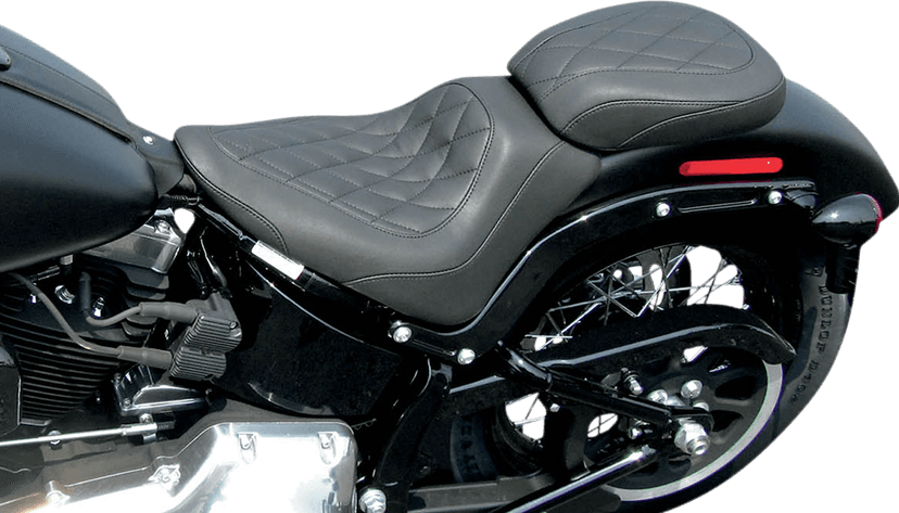 MUSTANG 0802-0770 Wide Tripper Rear Seat - Diamond - Black — image 2 of 2
