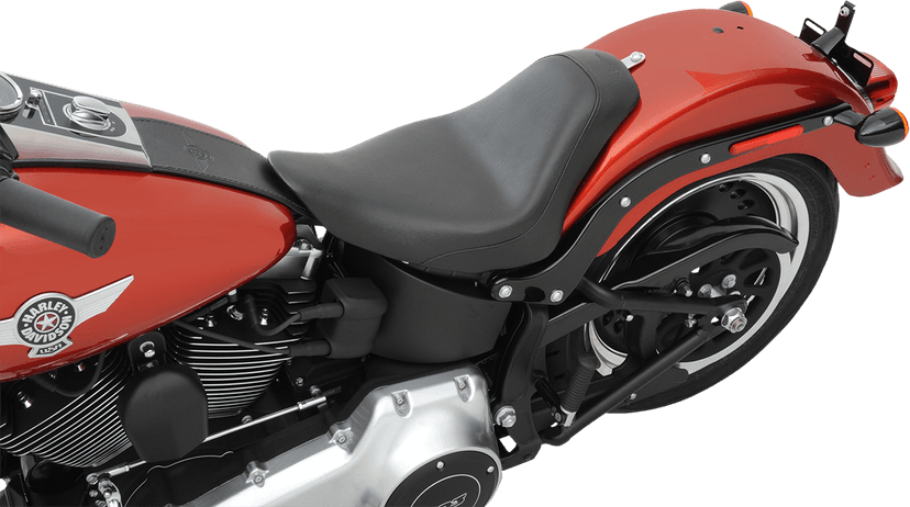 SADDLEMEN 0802-0795 S3 Super Slammed Seat - Solo - Black - '07-'17 FB — image 3 of 3