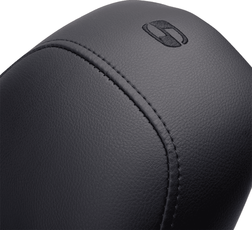 SADDLEMEN 0802-0795 S3 Super Slammed Seat - Solo - Black - '07-'17 FB — image 2 of 3