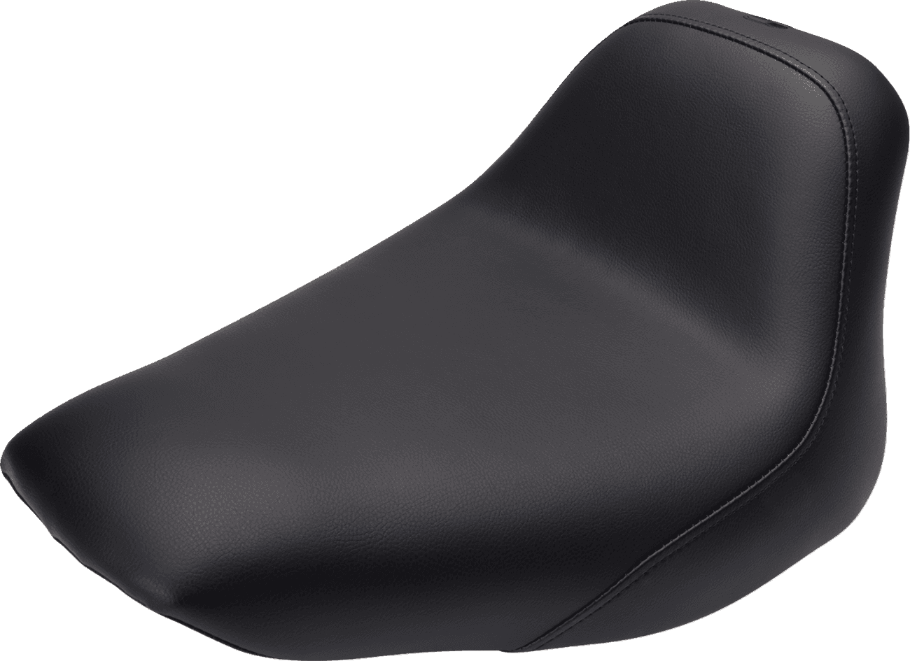 SADDLEMEN 0802-0797 S3 Super Slammed Seat - Solo - Black - FLST '06-'17