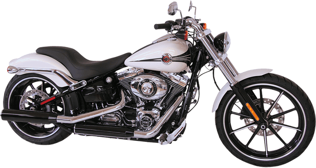 MUSTANG 0802-0841 Seat - Tripper™ Fastback - Stitched - Black - FXSB — image 2 of 2