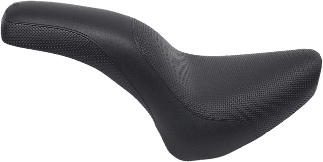 SADDLEMEN 0802-0851 Profiler™ Basketweave Seat - Black - Softail '00-'05 — image 2 of 2