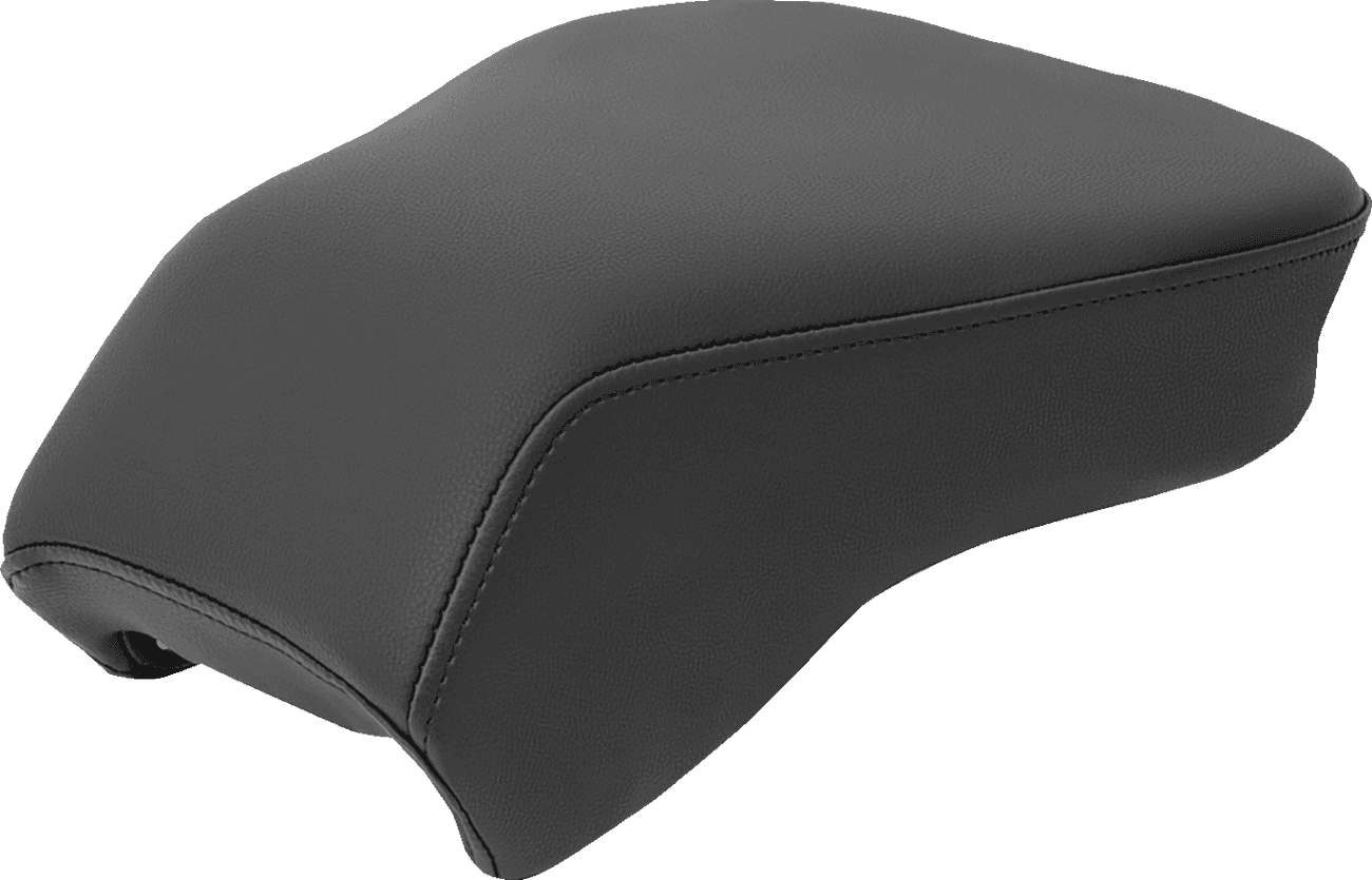 SADDLEMEN 0802-0908 Heels Down Touring Pillion Pad - Plain - Black