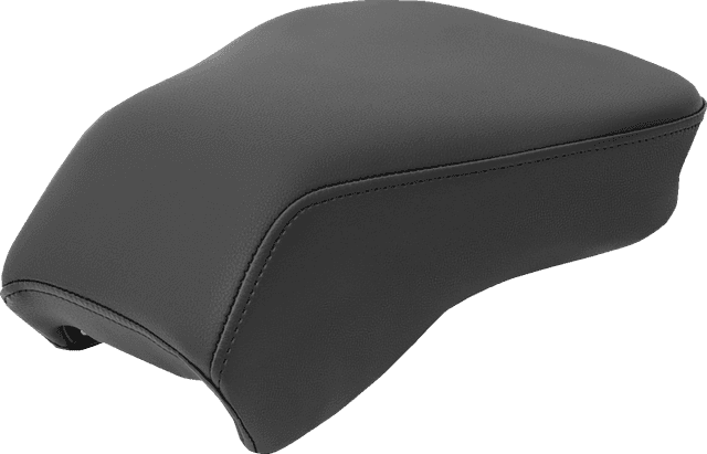 SADDLEMEN 0802-0908 Heels Down Touring Pillion Pad - Plain - Black — image 1 of 2