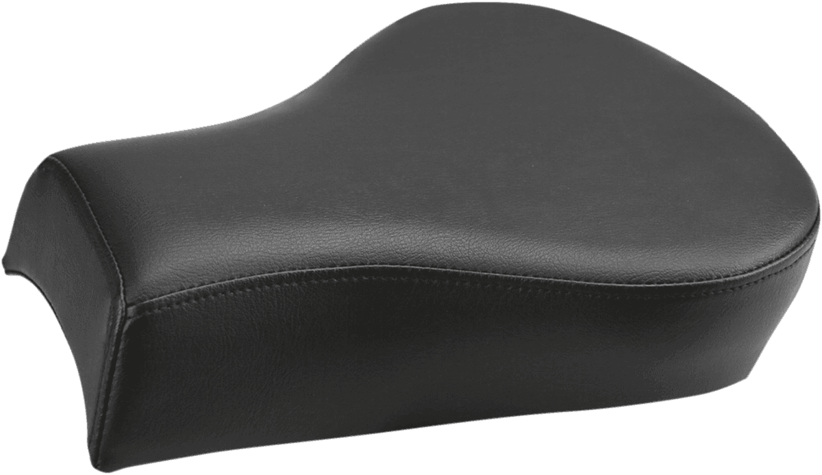 SADDLEMEN 0802-0910 Heels Down Touring Pillion Pad - Plain - Black